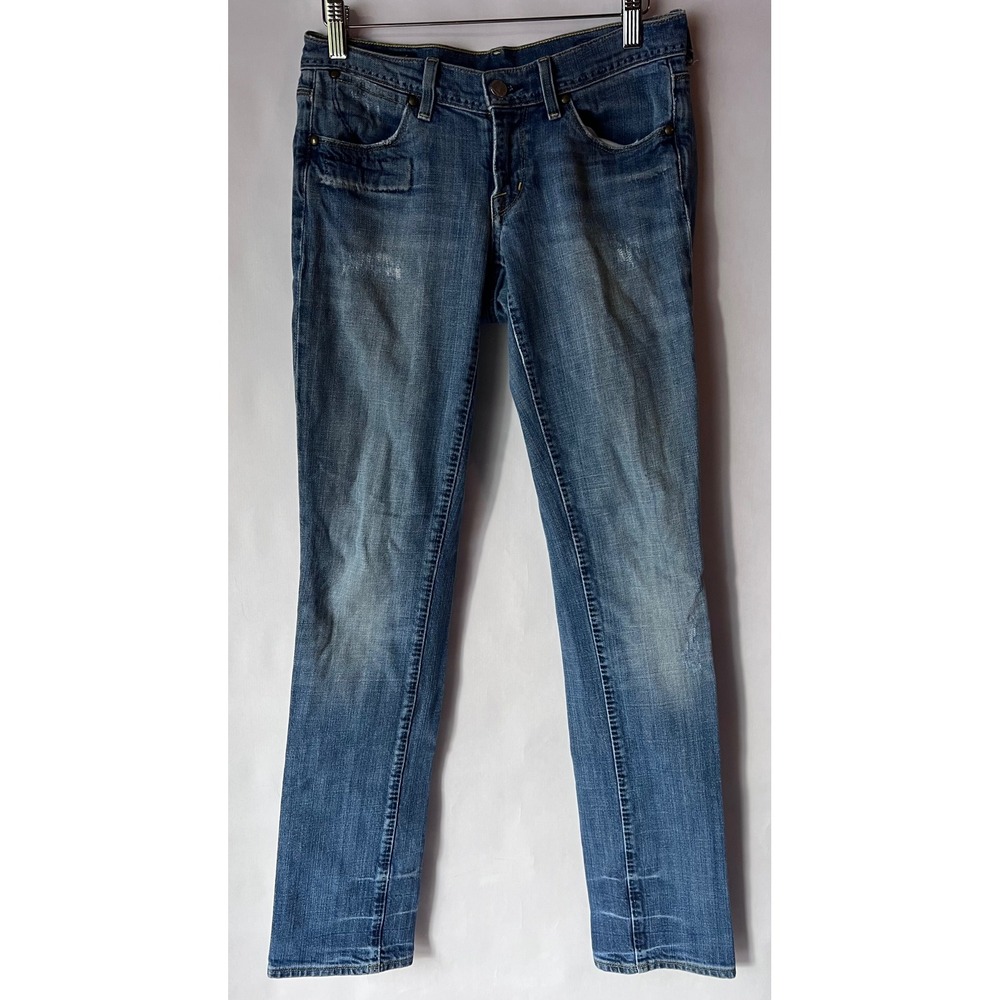 Citizens of Humanity Ava Low Waist Stretch Straight Leg Denim Jeans
